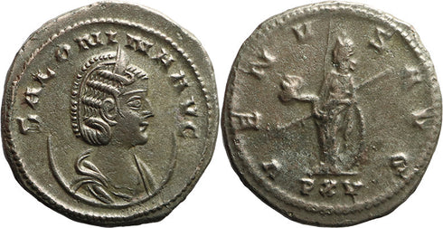 Ancient Roman coin of Salonina minted in Antioch - VENVS AVG
